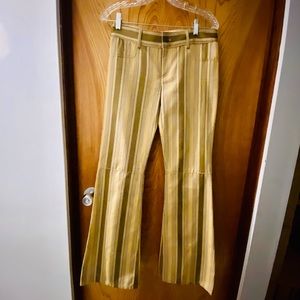 Alice + Olivia Striped Flare Trouser Pants US Size 4